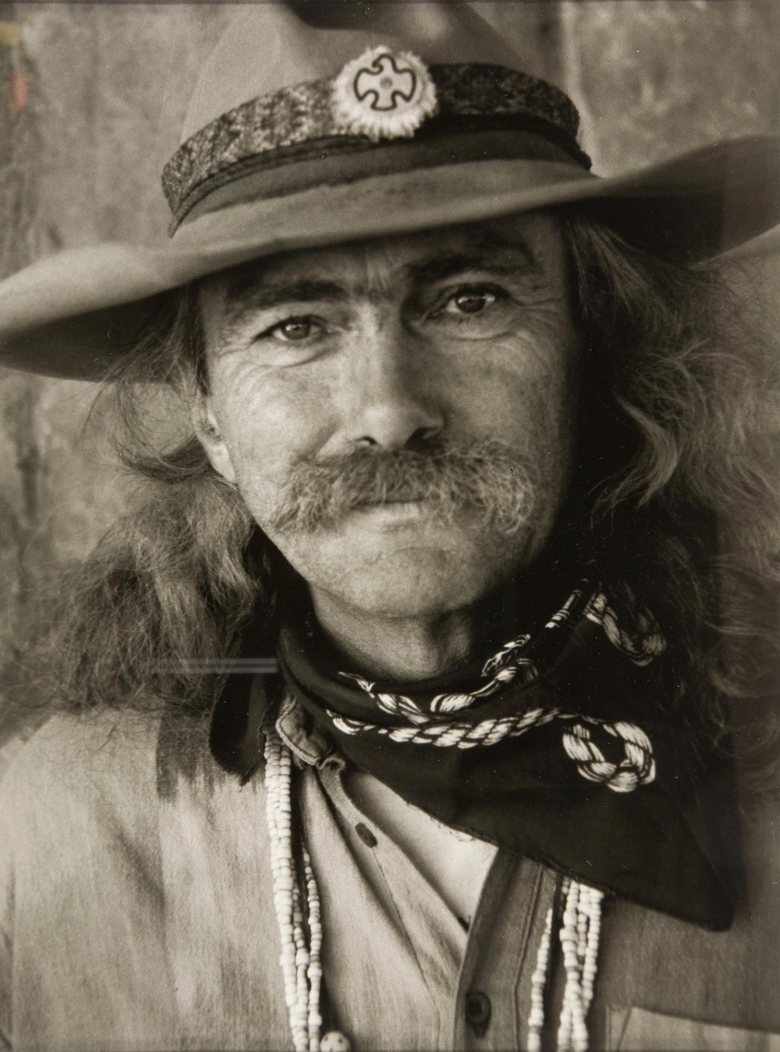 Frank Hill, cowboy portrait